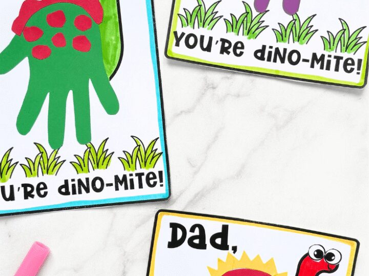 Image for Handprint Dino-Mite Father’s Day Card