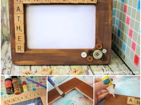 Image for Father’s Day Scrabble Tile Frame
