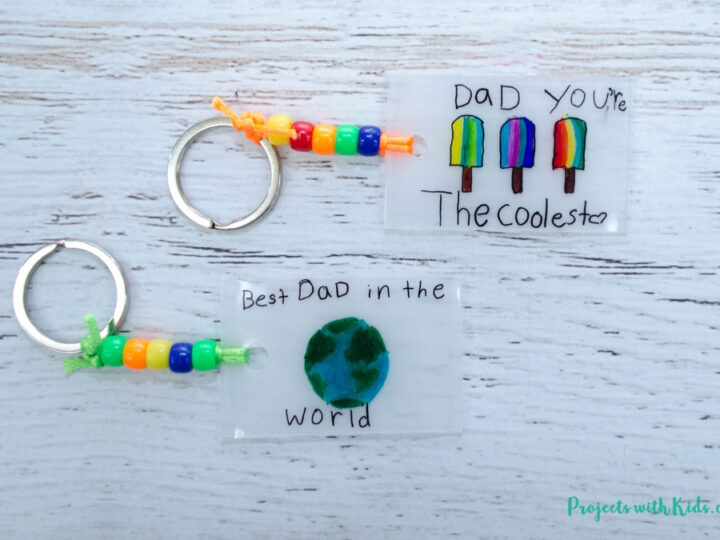 Image for Make an Easy Father's Day Keychain Craft