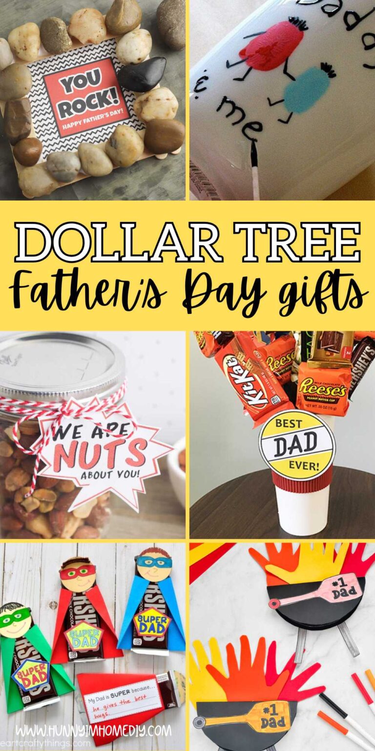Cute Dollar Tree Fathers Day Gifts Kids Can Make
