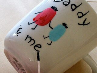 Image for Daddy & Me Fingerprint Coffee Cup
