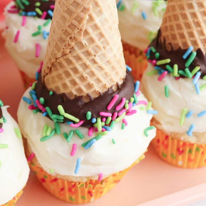 ice cream cone cupcake recipe