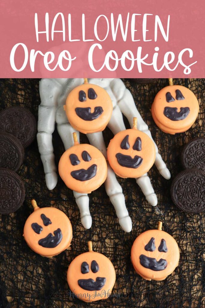 how to make halloween oreo cookies