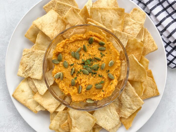 Image for Pumpkin Spice Hummus (Savory or Sweet)