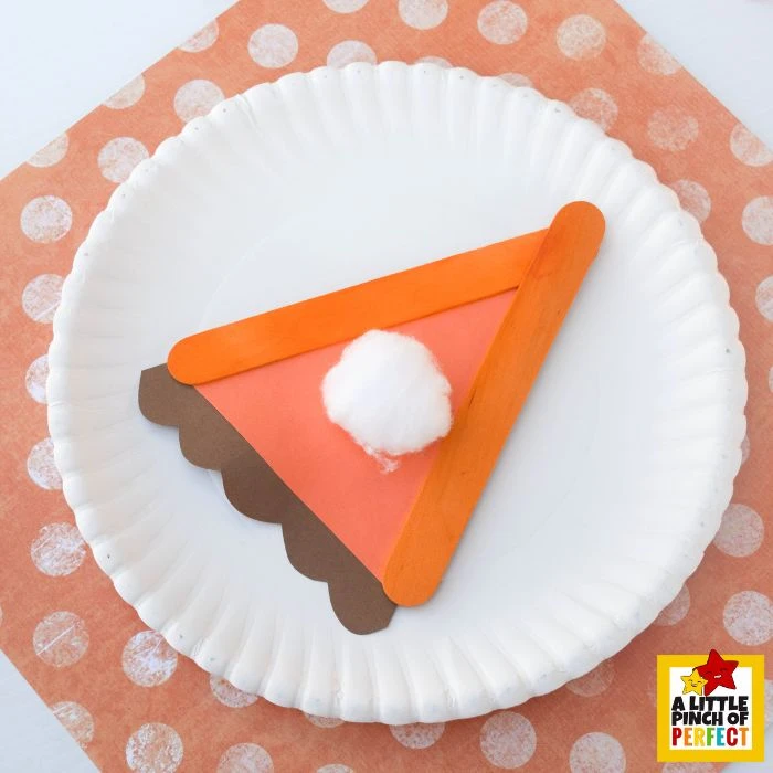 Image for Pumpkin Pie Craft for Kids