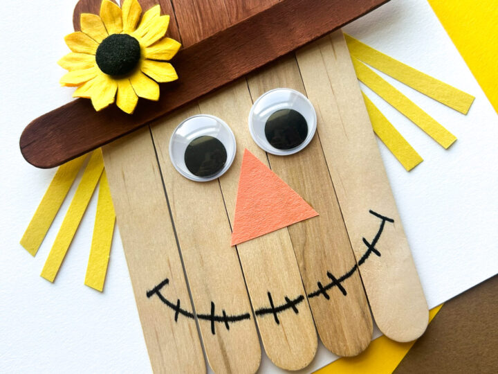 Image for Cute And Easy Scarecrow Popsicle Stick Craft