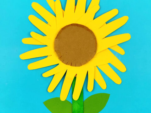 Image for Sunflower Handprint Craft