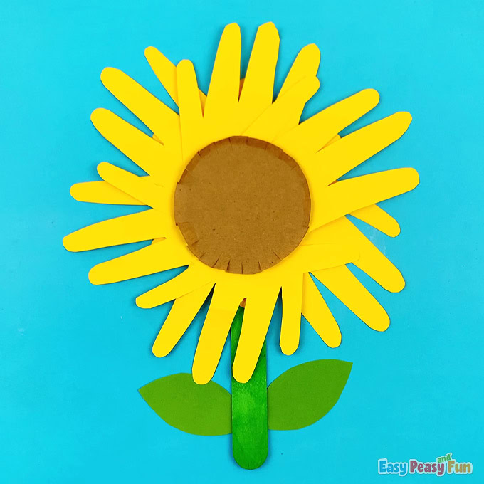 Image for Sunflower Handprint Craft