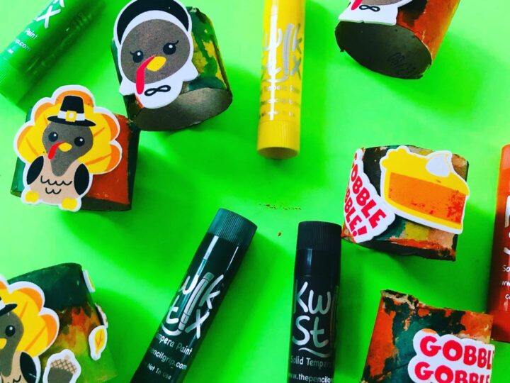 Image for Turkey Napkin Ring Craft for Kids