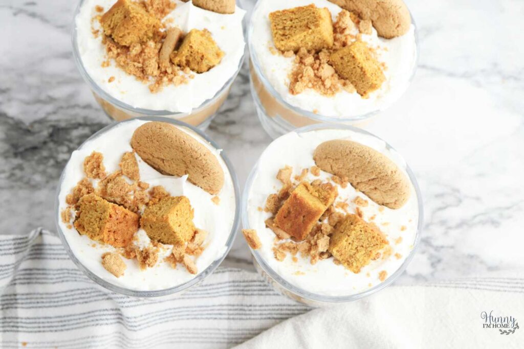 gluten free pumpkin bread trifle
