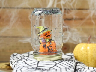 Image for How to Make Halloween Snow Globes - Super Quick and Easy!
