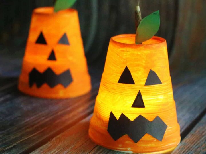 Image for Jack O Lantern Craft: How To Make This Light Up Project