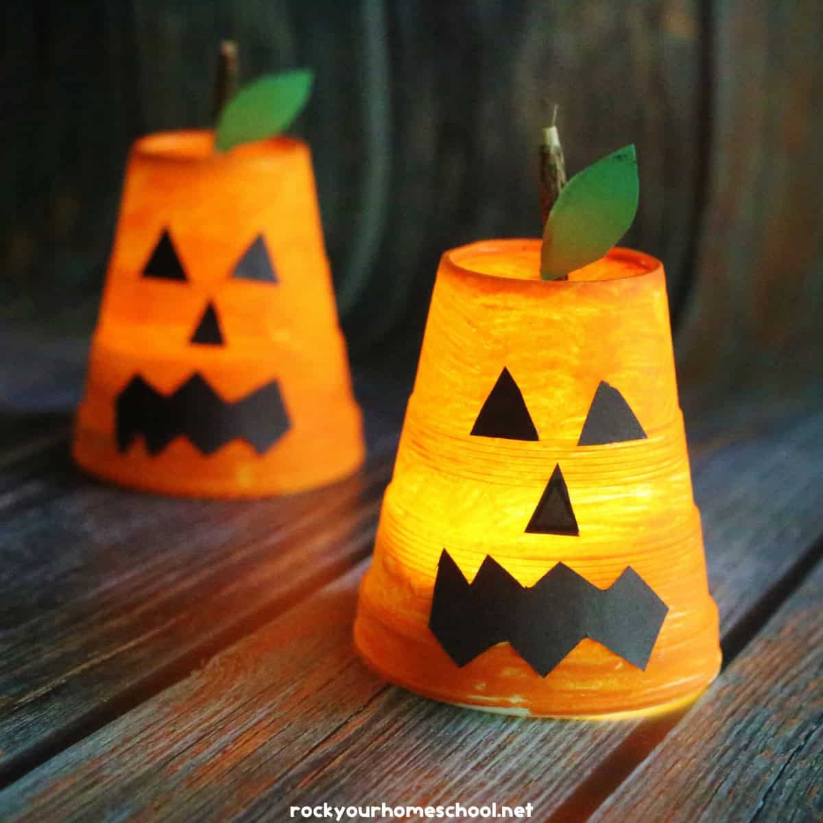 Image for Jack O Lantern Craft: How To Make This Light Up Project