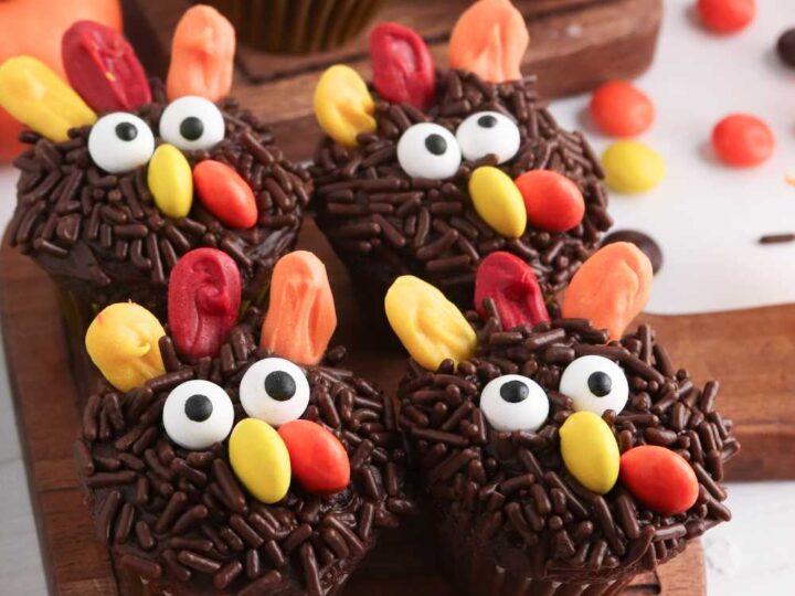 Image for Thanksgiving Turkey Cupcakes the Kids Will Love