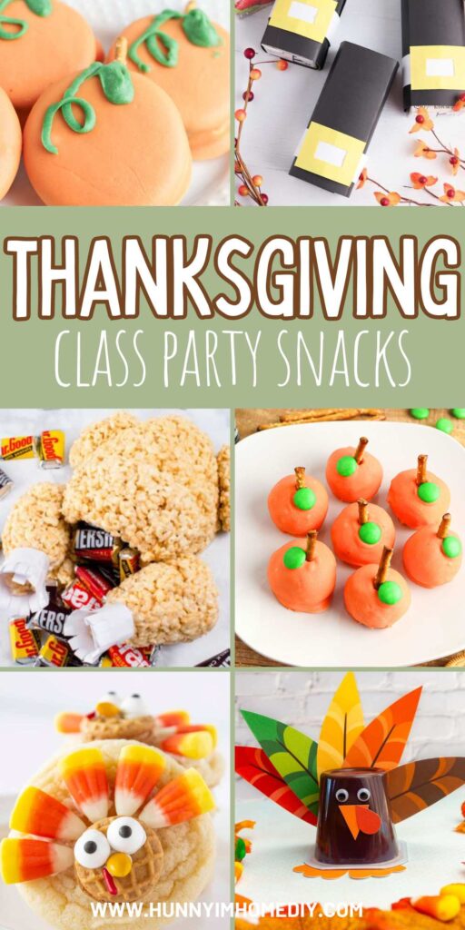 class party snacks for thanksgiving