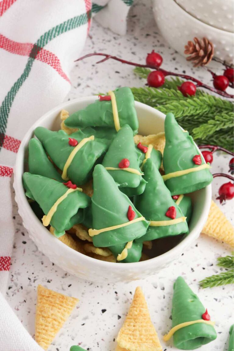 Fun Elf Hat Bugles – A Sweet & Salty No-Bake Snack for Kids