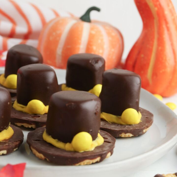 marshmallow pilgrim hats