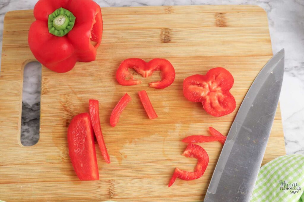 bell pepper bow
