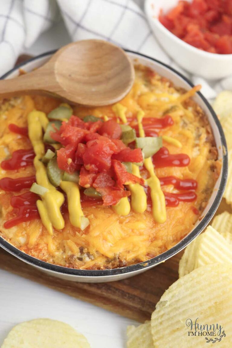 cheeseburger dip recipe