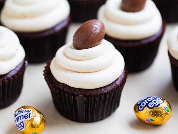 Image for Cadbury Egg Easter Cupcakes