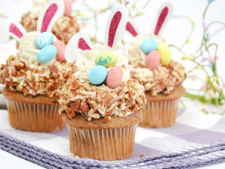 Image for Easter Bunny Carrot Cupcakes