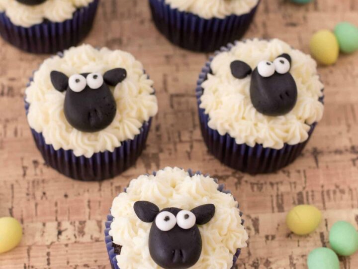 Image for Funky Sheep Easter Cupcakes