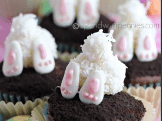 Image for Bunny Butt Easter Cupcakes