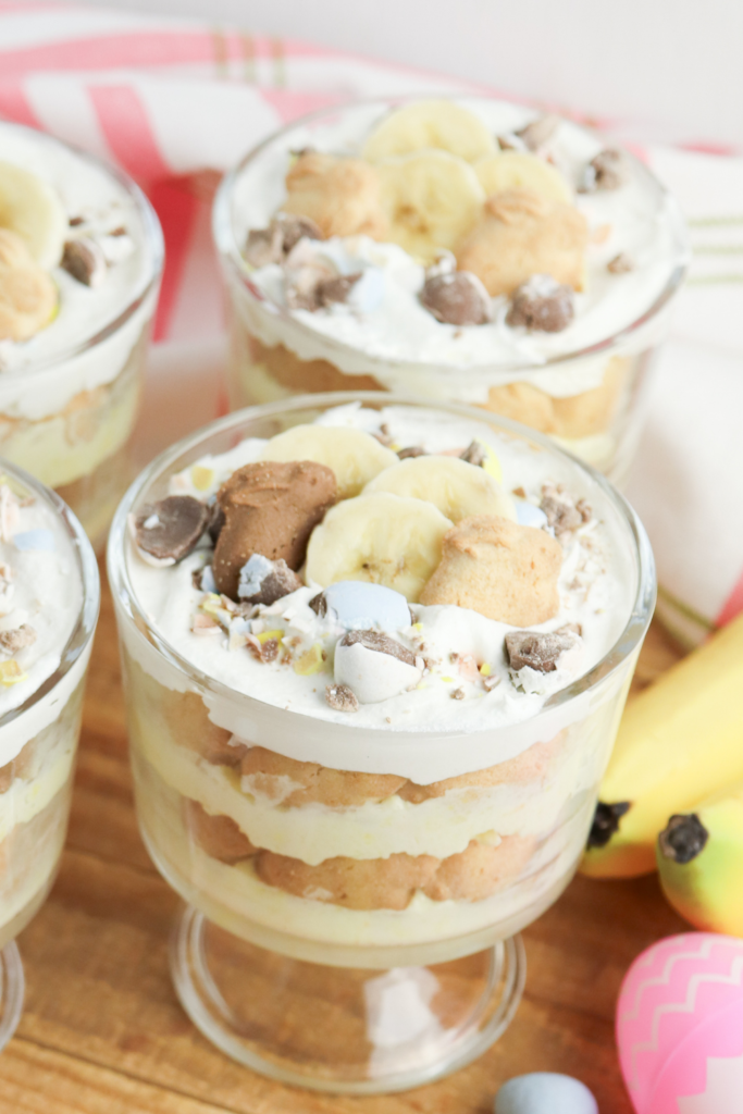 banana pudding easter trifle