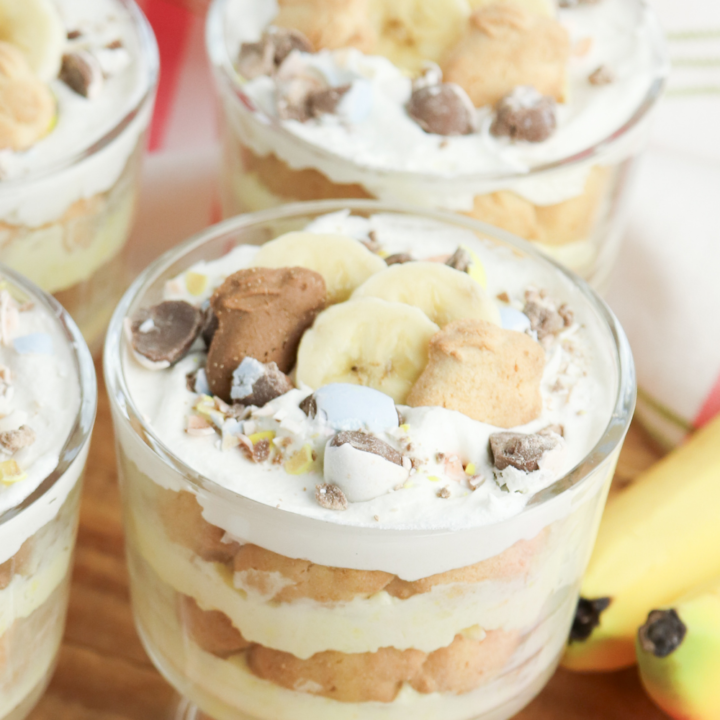 banana pudding easter trifle