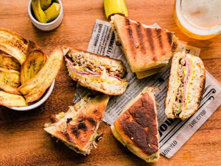Image for Cuban Sandwich Recipe with Slow Cooker Pulled Pork