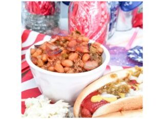 Image for Southern BBQ Baked Beans with Bacon