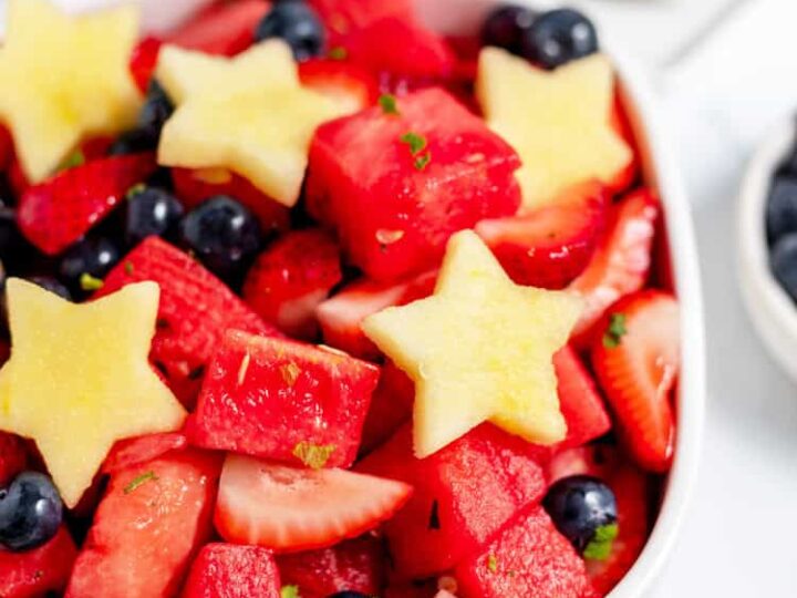 Image for Red White and Blue Fruit Salad 