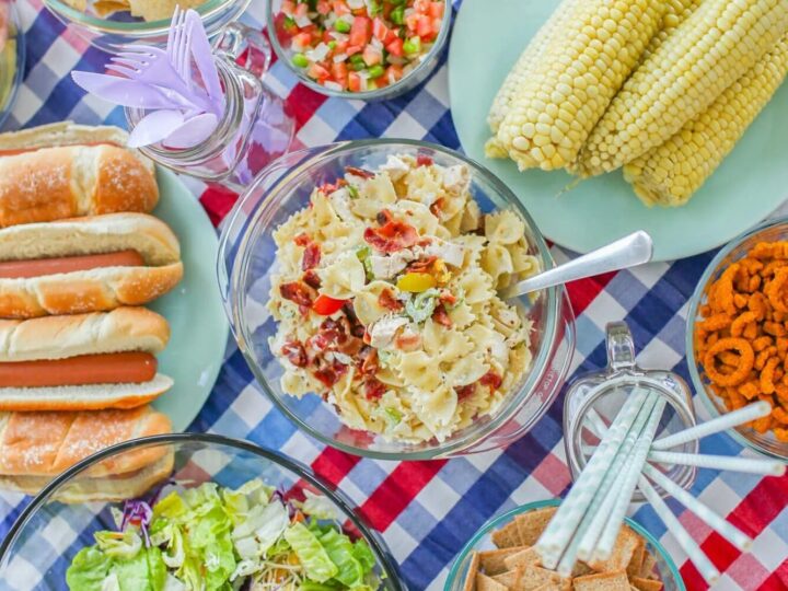 Image for Creamy Chicken and Bacon Bowtie Pasta Salad 