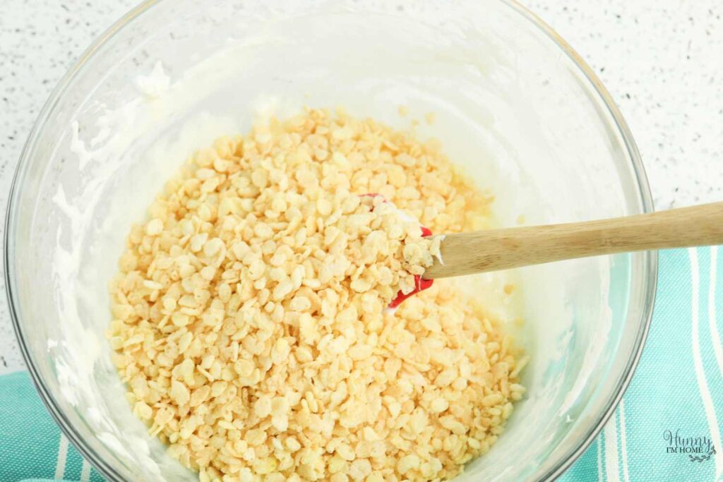 how to make rice krispie treats in the microwave