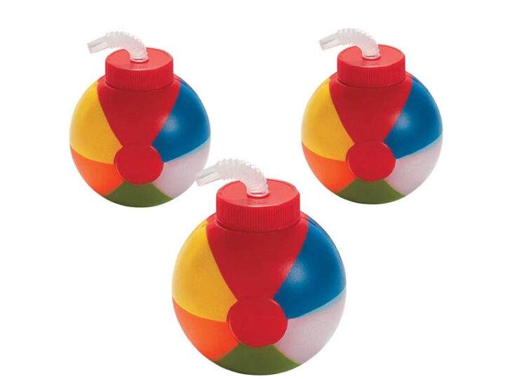 Image for Beach Ball-Shaped Plastic Cups 