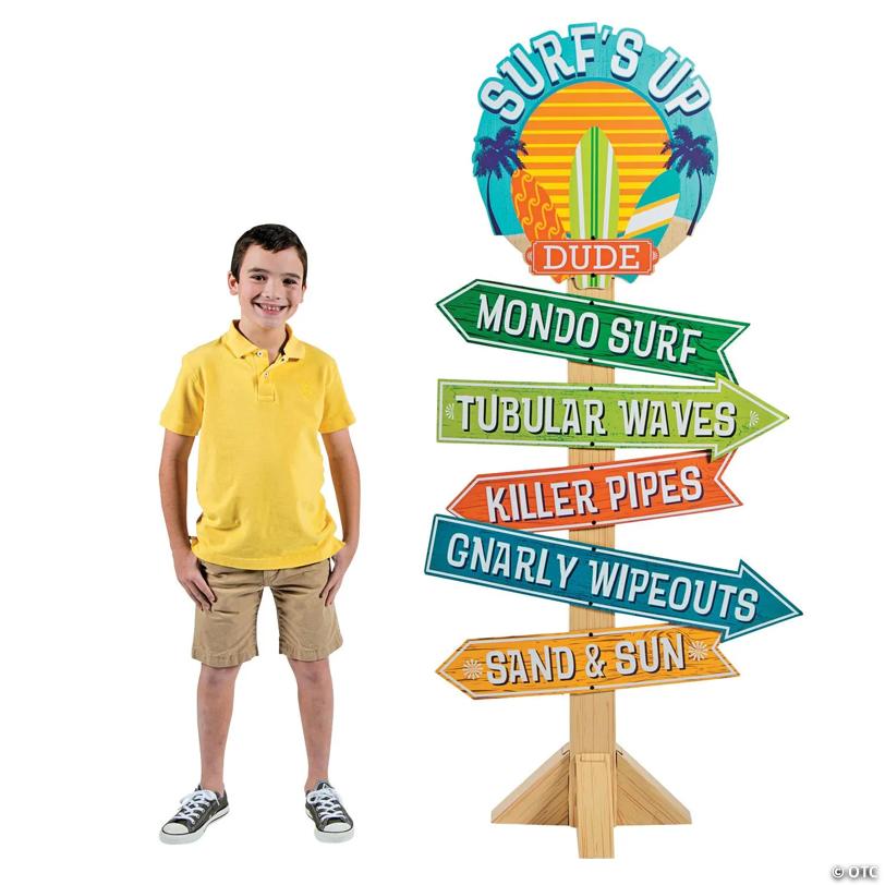 Image for Surf’s Up Directional Sign 