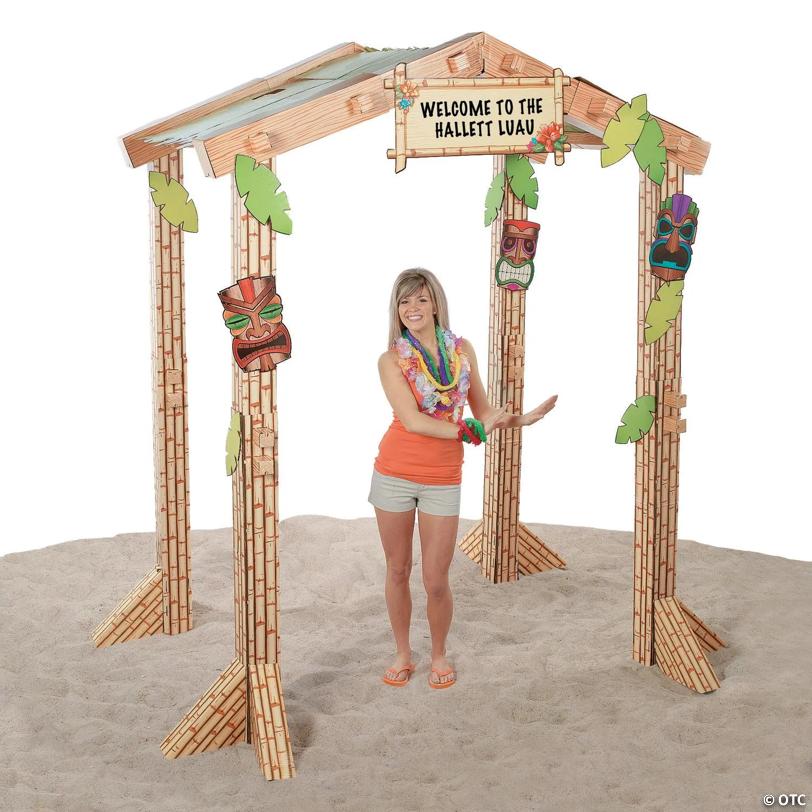 Image for Tiki Hut Cardboard Stand-Up