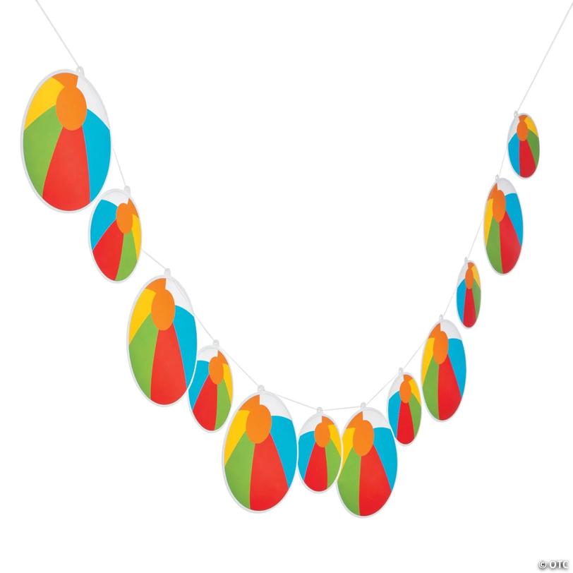 Image for Beach Ball Garland