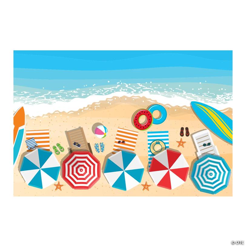 Image for Summer Beach Backdrop 