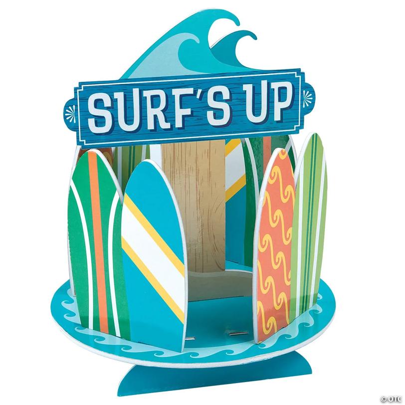 Image for Surf’s Up Birthday Centerpiece