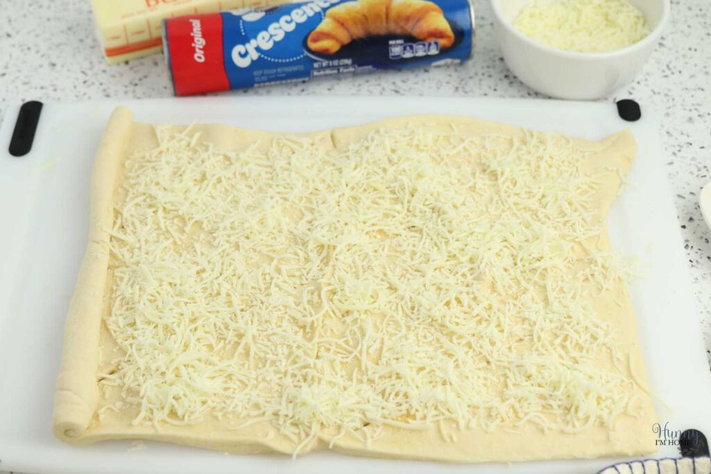 cheesy crescent roll garlic bread