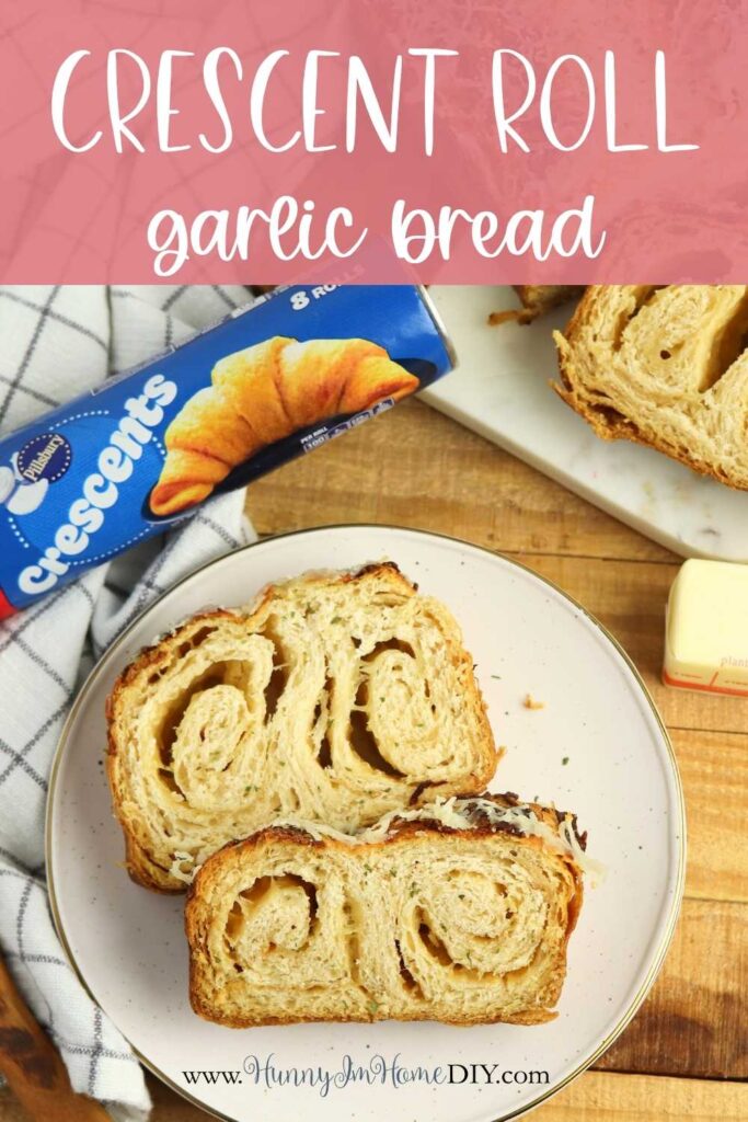 how to make crescent roll garlic bread