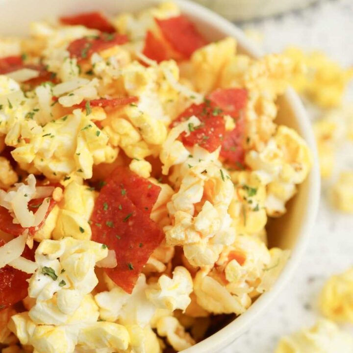 how to make pizza popcorn
