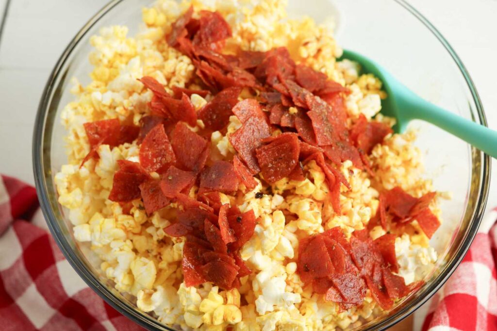 pepperoni popcorn recipe