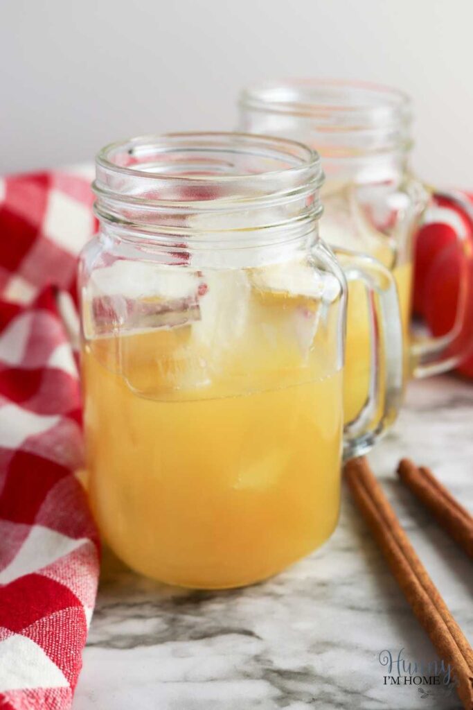 iced apple cider